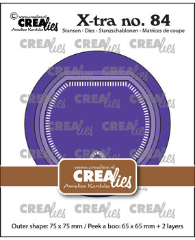 Crealies X-tra Dies No. 84 Peek a Boo Circle (CLXtra84)