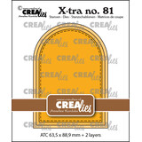 Crealies X-tra Stansen No. 81 ATC Boog Met Stiksteek (CLXtra81)