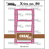 Crealies X-tra Dies No. 80 Filmstrip Curved Vertical (CLXtra80)