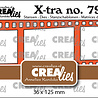 Crealies X-tra Stansen No. 79 Filmstrip Golvend Horizontaal (CLXtra79)