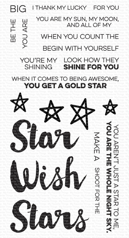 My Favorite Things Count the Stars Clear Stamps (LLD-102) (DISCONTINUED) My Favorite Things Count the Stars Clear Stamps (LLD-102) (DISCONTINUED)