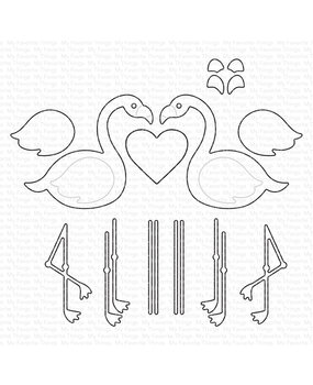 My Favorite Things Flamingos Die-namics (MFT-2757) (DISCONTINUED)