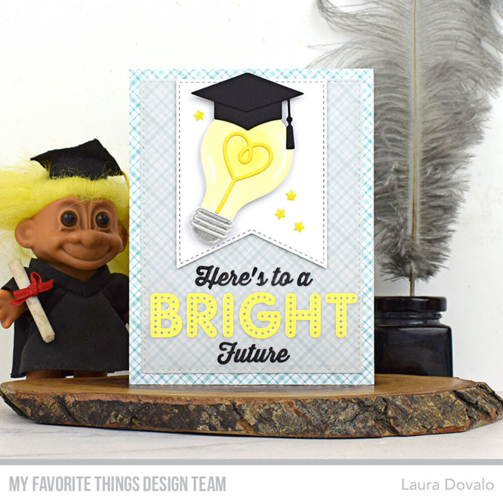 My Favorite Things Happy Graduation Clear Stamps (LLD-105) (DISCONTINUED)