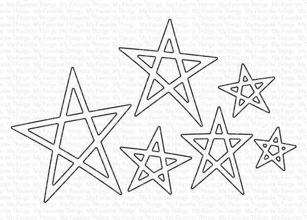 My Favorite Things Lucky Stars Die-namics (MFT-2758) (DISCONTINUED)