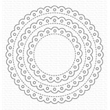 My Favorite Things Stitched Eyelet Lace Circle STAX Die-namics (MFT-2742) (DISCONTINUED)