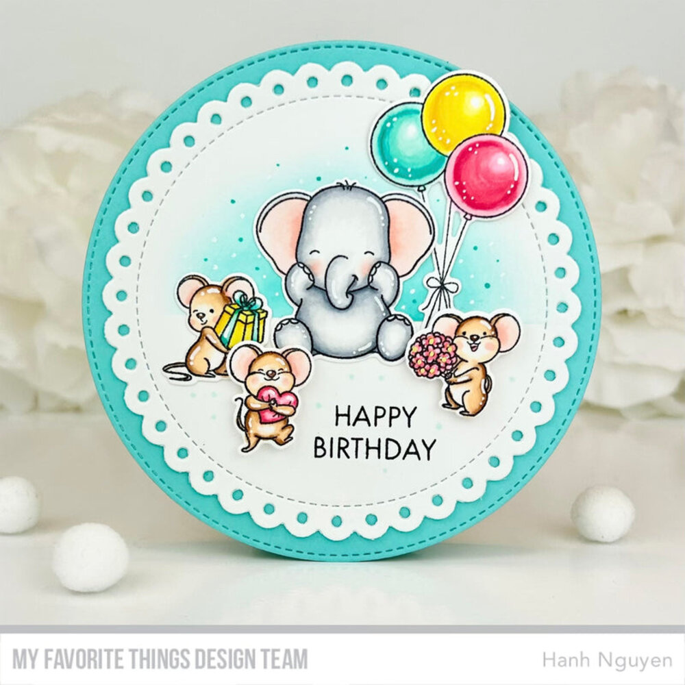 My Favorite Things Stitched Eyelet Lace Circle STAX Die-namics (MFT-2742) (DISCONTINUED)