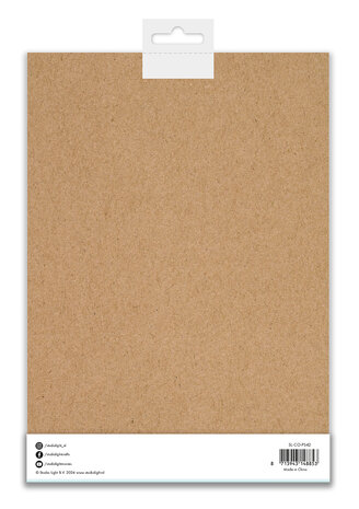 Studio Light Cardstock A4 250 GSM Kraft (10pcs) (SL-CO-PS42) (BASIC) Studio Light Cardstock A4 250 GSM Kraft (10pcs) (SL-CO-PS42) (BASIC)