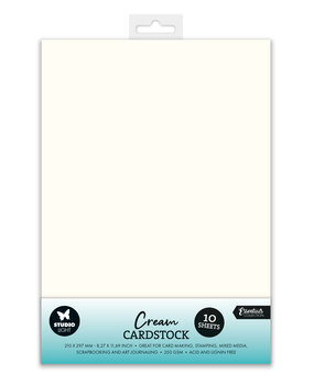 Studio Light Cardstock A4 250 GSM Cream (10pcs) (SL-CO-PS40) (BASIC) Studio Light Cardstock A4 250 GSM Cream (10pcs) (SL-CO-PS40) (BASIC)