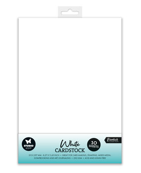 Studio Light Cardstock A4 250 GSM White (10pcs) (SL-CO-PS39) (BASIC) Studio Light Cardstock A4 250 GSM White (10pcs) (SL-CO-PS39) (BASIC)