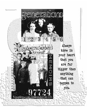 Stampers Anonymous Photo Studio Tim Holtz Cling Stamps (CMS013)