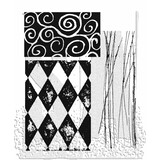 Stampers Anonymous Creative Textures Tim Holtz Cling Stamps (CMS004)