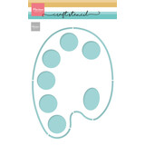 Marianne Design Craft Stencil A5 Palette (PS8156) (DISCONTINUED)