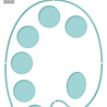 Marianne Design Craft Stencil A5 Palette (PS8156) (DISCONTINUED) Marianne Design Craft Stencil A5 Palette (PS8156) (DISCONTINUED)