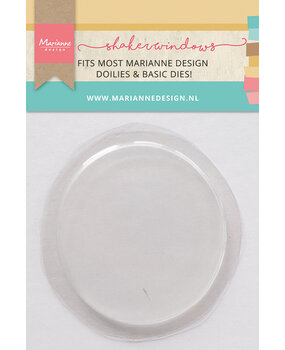 Marianne Design Decoration Shaker Windows Circles Ø65mm (10pcs) (LR0064) Marianne Design Decoration Shaker Windows Circles Ø65mm (10pcs) (LR0064)