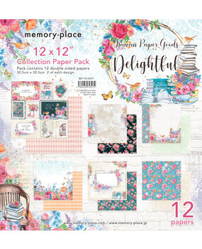 Memory Place Kawaii Paper Goods Delightful 12x12 Inch Paper Pack (MP-61347) (OUTLET)