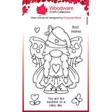 Woodware Butterfly Norma Clear Stamps (FRS1042) (OUTLET)