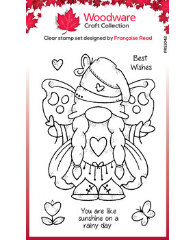 Woodware Butterfly Norma Clear Stamps (FRS1042) (OUTLET)