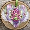 Woodware Butterfly Norma Clear Stamps (FRS1042) (DISCONTINUED) Woodware Butterfly Norma Clear Stamps (FRS1042) (DISCONTINUED)