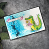 Pink Ink Designs Crocodile Stencil (PINKST023) (OUTLET) Pink Ink Designs Crocodile Stencil (PINKST023) (OUTLET)