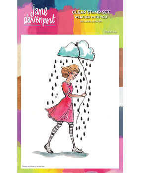 Creative Expressions Jane Davenport Clear Stamp Set Weather With You (CEJDSC032) (OUTLET)
