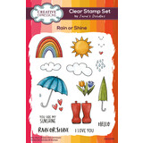Creative Expressions Jane's Doodles Clear Stamp Set Rain or Shine (CEC1078) (OUTLET)