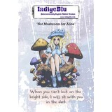 IndigoBlu Not Mushroom for Alice A6 Rubber Stamps (IND1253) (OUTLET)