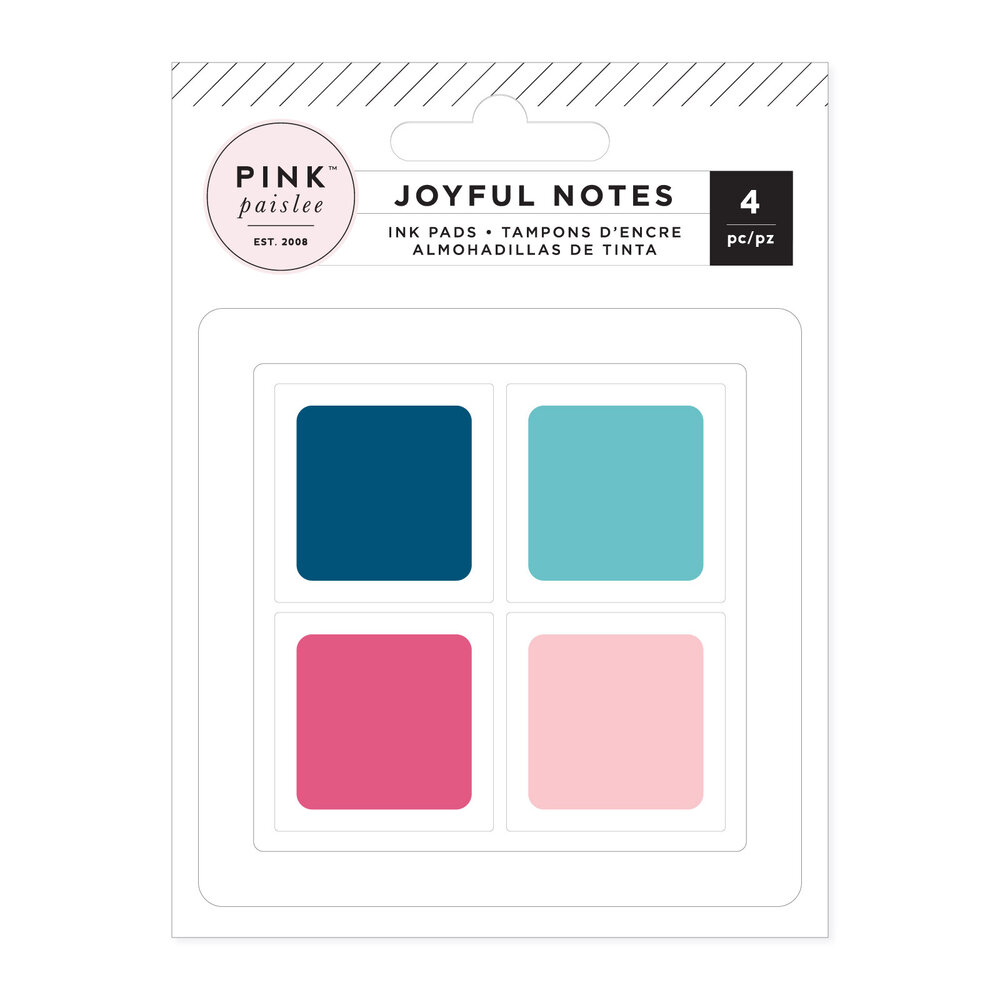 American Crafts Pink Paislee Joyful Notes Ink Pads (34030813) (OUTLET) American Crafts Pink Paislee Joyful Notes Ink Pads (34030813) (OUTLET)