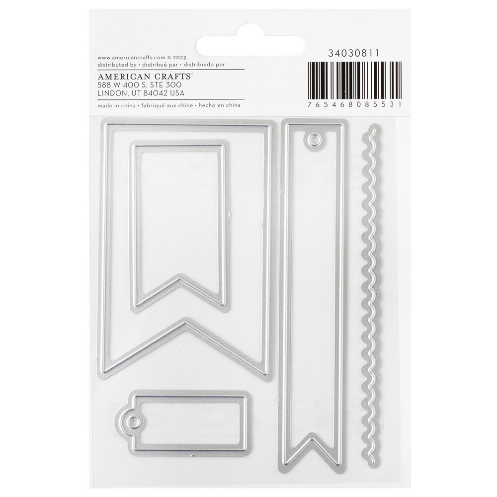 American Crafts Pink Paislee Joyful Notes Dies (34030811) (OUTLET) American Crafts Pink Paislee Joyful Notes Dies (34030811) (OUTLET)