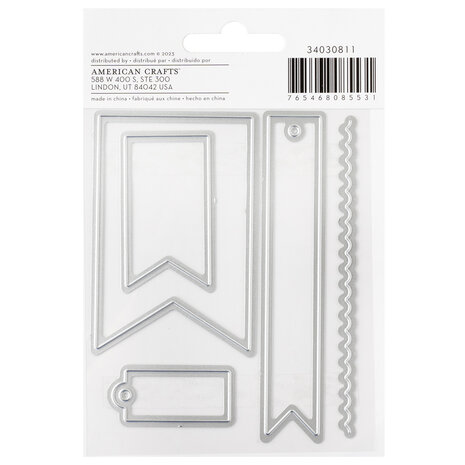 American Crafts Pink Paislee Joyful Notes Dies (34030811) (OUTLET) American Crafts Pink Paislee Joyful Notes Dies (34030811) (OUTLET)