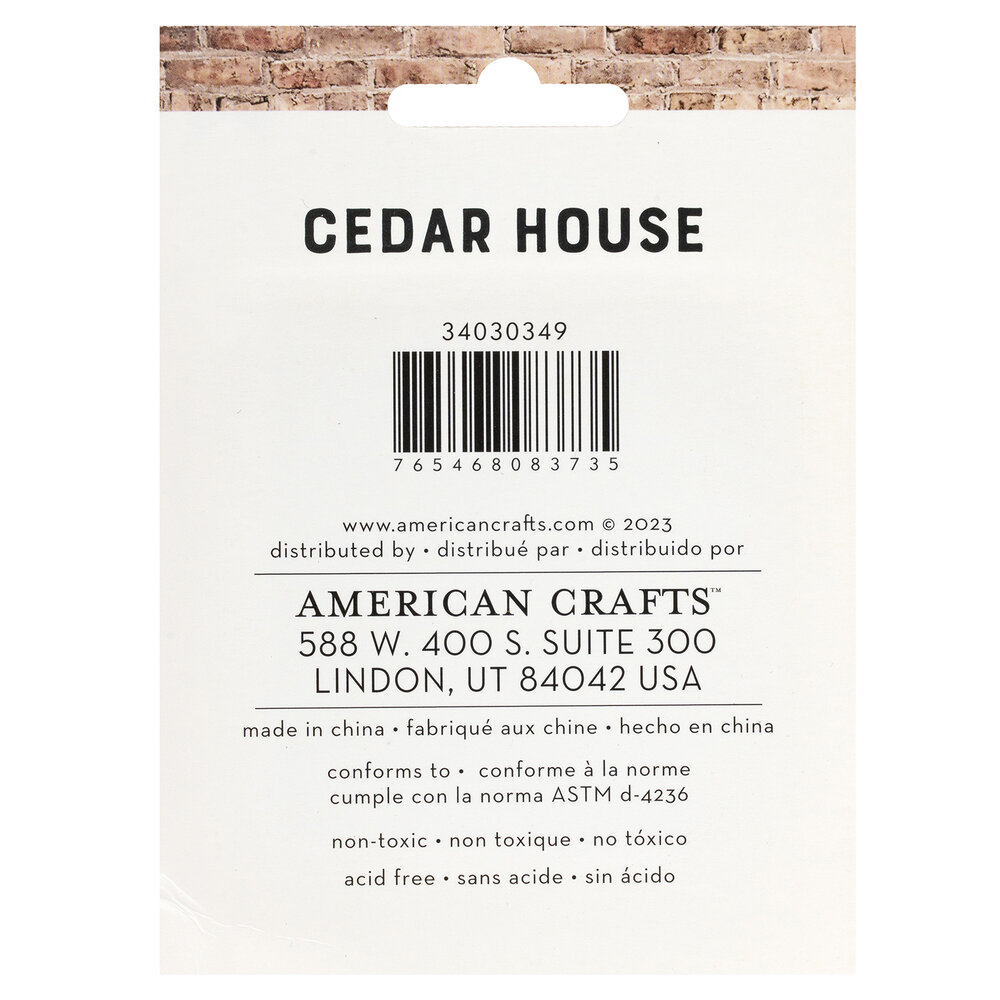 American Crafts Cedar House Ink Pads (4pcs) (34030349) (OUTLET) American Crafts Cedar House Ink Pads (4pcs) (34030349) (OUTLET)