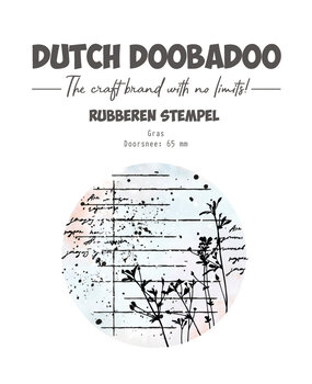 Dutch Doobadoo Rubber Stamp Grass (497.004.007) (DISCONTINUED)