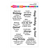 Birthday Messages Clear Stamp Set (STP-224) (OUTLET) Birthday Messages Clear Stamp Set (STP-224) (OUTLET)