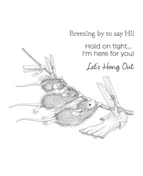 Spellbinders Breezy Day Cling Rubber Stamp (RSC-026) (DISCONTINUED)