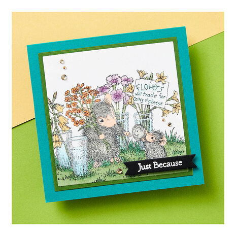 Spellbinders Flower Market Cling Rubber Stamp (RSC-025) Spellbinders Flower Market Cling Rubber Stamp (RSC-025)