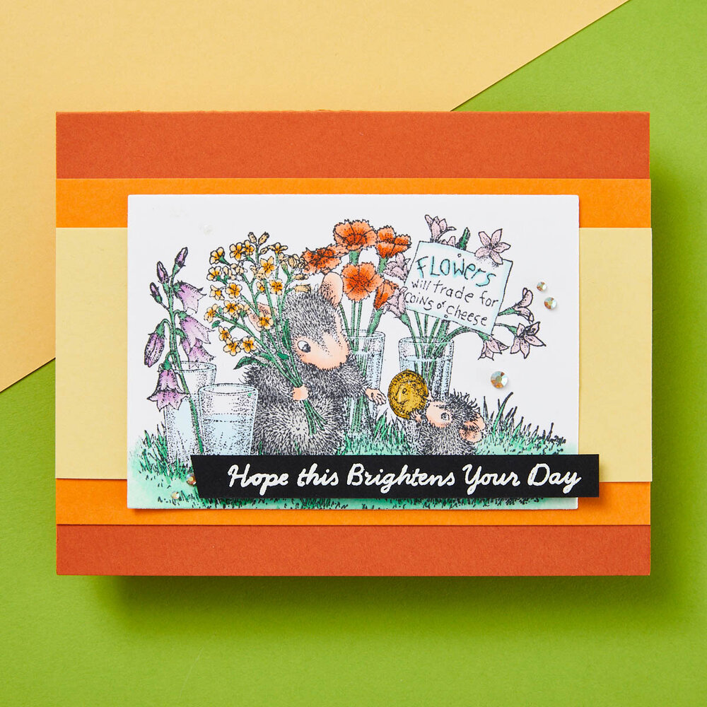 Spellbinders Flower Market Cling Rubber Stamp (RSC-025) Spellbinders Flower Market Cling Rubber Stamp (RSC-025)