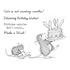 Birthday Wishes Cling Rubber Stamp (RSC-024) Birthday Wishes Cling Rubber Stamp (RSC-024)