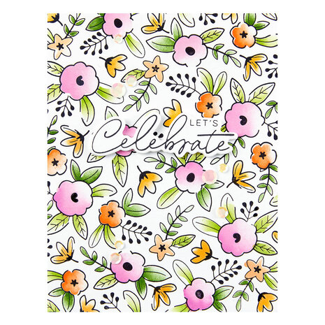 Spellbinders Floral Celebration Press Plate (BP-151) (DISCONTINUED) Spellbinders Floral Celebration Press Plate (BP-151) (DISCONTINUED)