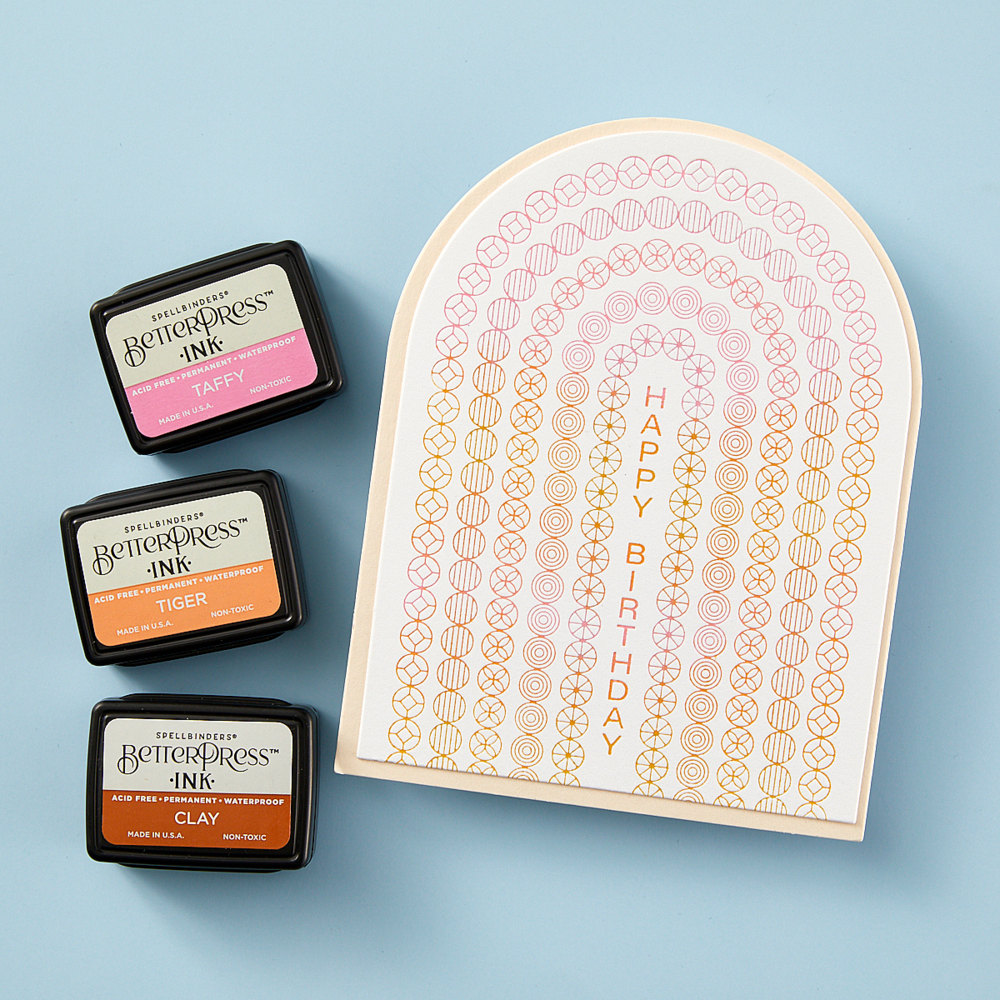 Spellbinders Arched Messages Registration Press Plate & Die Set (BPR-006) (OUTLET) Spellbinders Arched Messages Registration Press Plate & Die Set (BPR-006) (OUTLET)