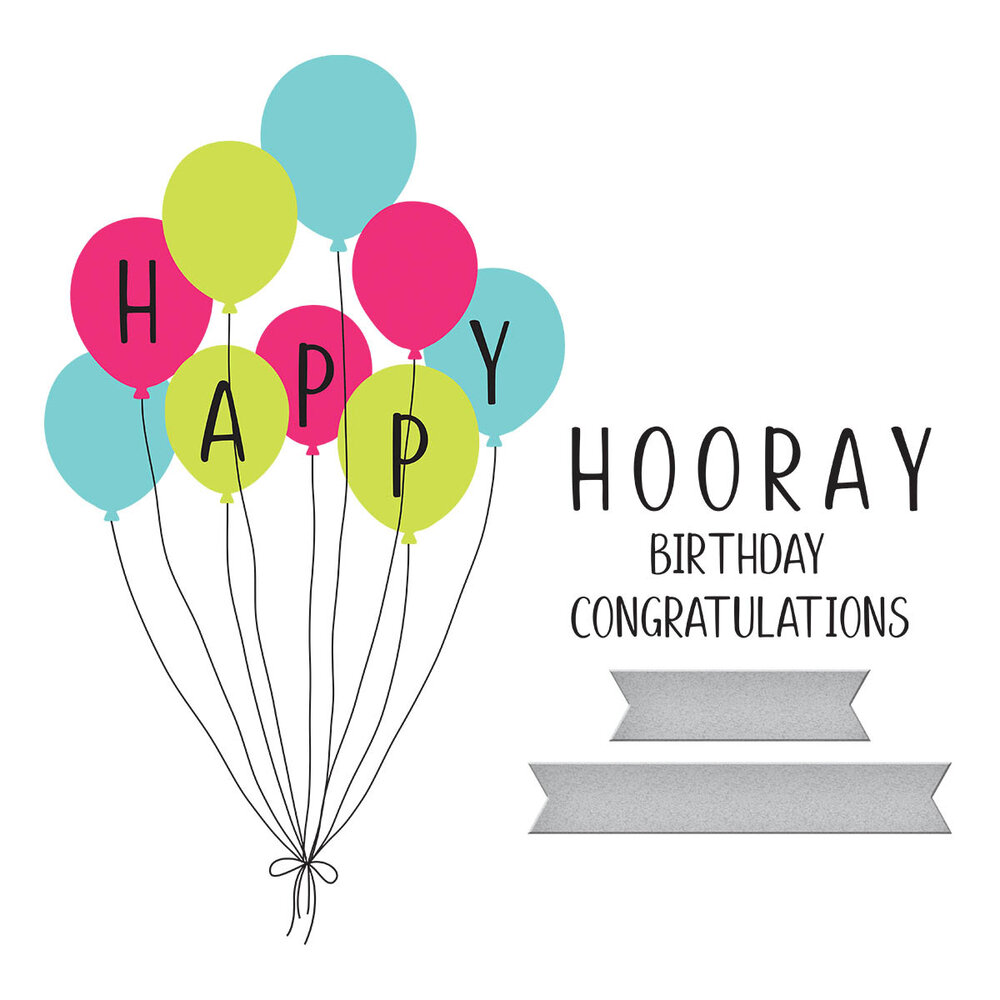 Spellbinders Happy Hooray Balloons Registration Press Plate & Die Set (BPR-005) (OUTLET) Spellbinders Happy Hooray Balloons Registration Press Plate & Die Set (BPR-005) (OUTLET)