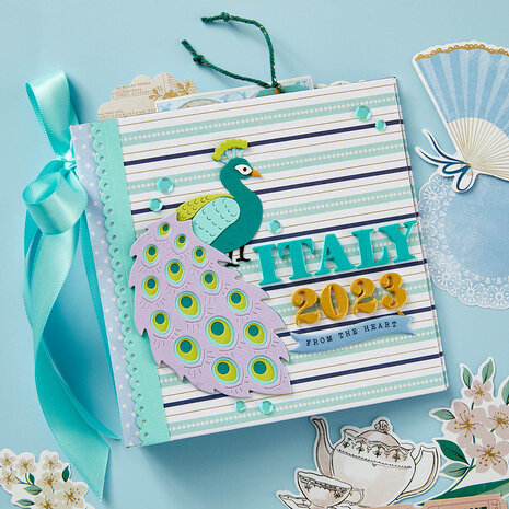 Spellbinders Kaleidoscope Peacock Etched Dies (S5-631) (DISCONTINUED) Spellbinders Kaleidoscope Peacock Etched Dies (S5-631) (DISCONTINUED)