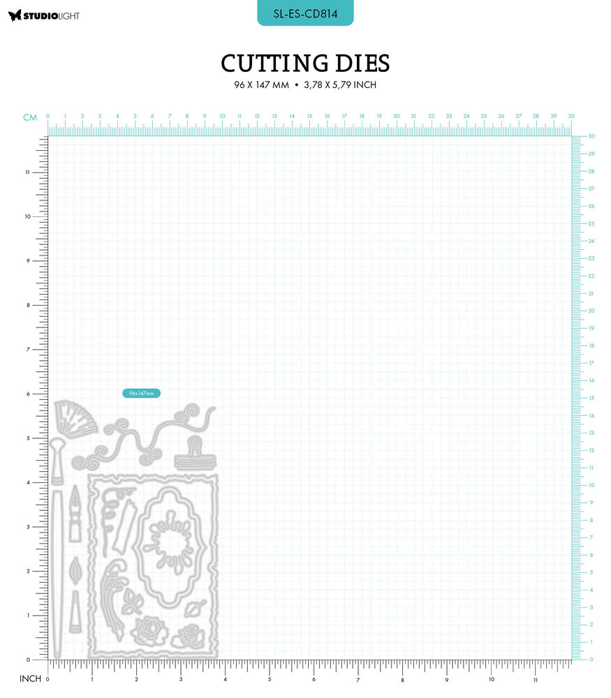 Studio Light Vintage Diaries Cutting Dies Art Elements (SL-VD-CD814) (OUTLET) Studio Light Vintage Diaries Cutting Dies Art Elements (SL-VD-CD814) (OUTLET)
