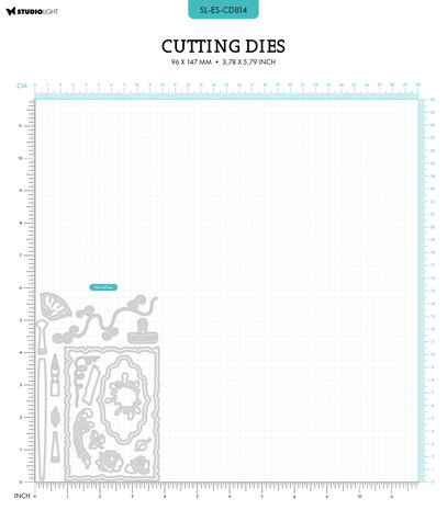 Studio Light Vintage Diaries Cutting Dies Art Elements (SL-VD-CD814) (OUTLET) Studio Light Vintage Diaries Cutting Dies Art Elements (SL-VD-CD814) (OUTLET)