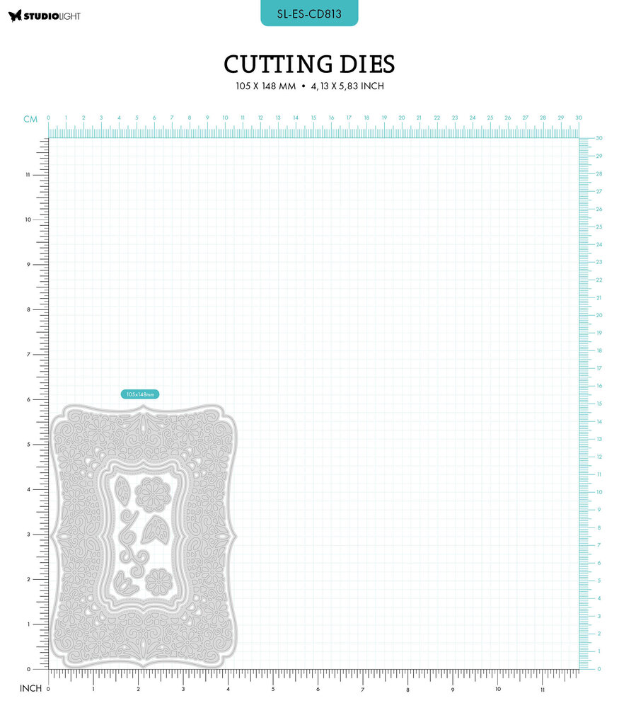 Studio Light Vintage Diaries Cutting Dies Lace Shape (SL-VD-CD813) (OUTLET) Studio Light Vintage Diaries Cutting Dies Lace Shape (SL-VD-CD813) (OUTLET)