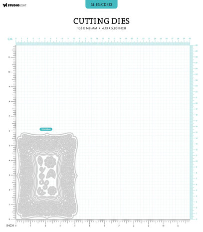Studio Light Vintage Diaries Cutting Dies Lace Shape (SL-VD-CD813) (OUTLET) Studio Light Vintage Diaries Cutting Dies Lace Shape (SL-VD-CD813) (OUTLET)