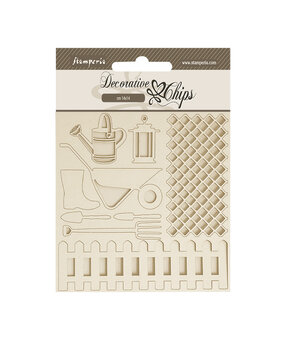 Stamperia Garden Decorative Chips Tools (SCB214) (OUTLET)
