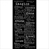 Create Happiness Secret Diary Thick Stencil 12x25cm Dictionary (KSTDL91) Create Happiness Secret Diary Thick Stencil 12x25cm Dictionary (KSTDL91)