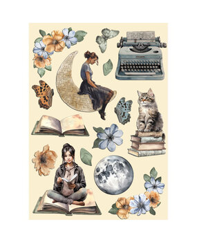 Stamperia Create Happiness Secret Diary Colored Wooden Shape A5 (KLSP158) (DISCONTINUED) Stamperia Create Happiness Secret Diary Colored Wooden Shape A5 (KLSP158) (DISCONTINUED)