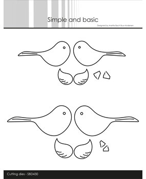 Simple and Basic Symmetrical Birds Dies (SBD430) (DISCONTINUED)