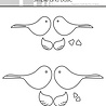 Simple and Basic Symmetrical Birds Dies (SBD430) (DISCONTINUED)