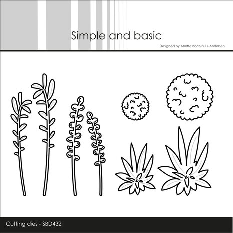 Simple and Basic Plants and Sterms Dies (SBD432) (DISCONTINUED)